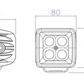 Speed Demon Infinity HD LED Pod Driving Light Clear