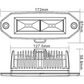 Speed Demon 4" Slim Scene LED Light Flush Mount