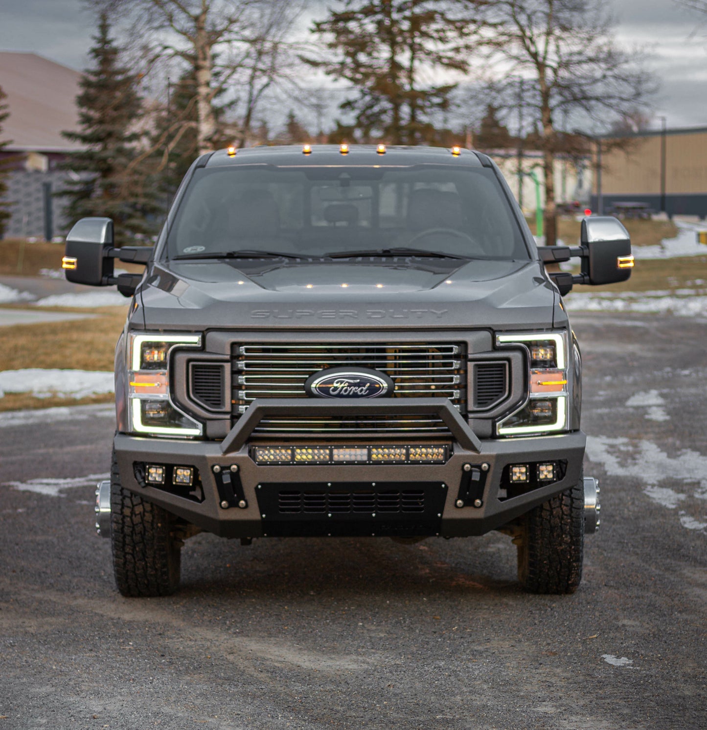 GRIDIRON 2017-2022 Ford F250-F550 Prerunner Front Bumper