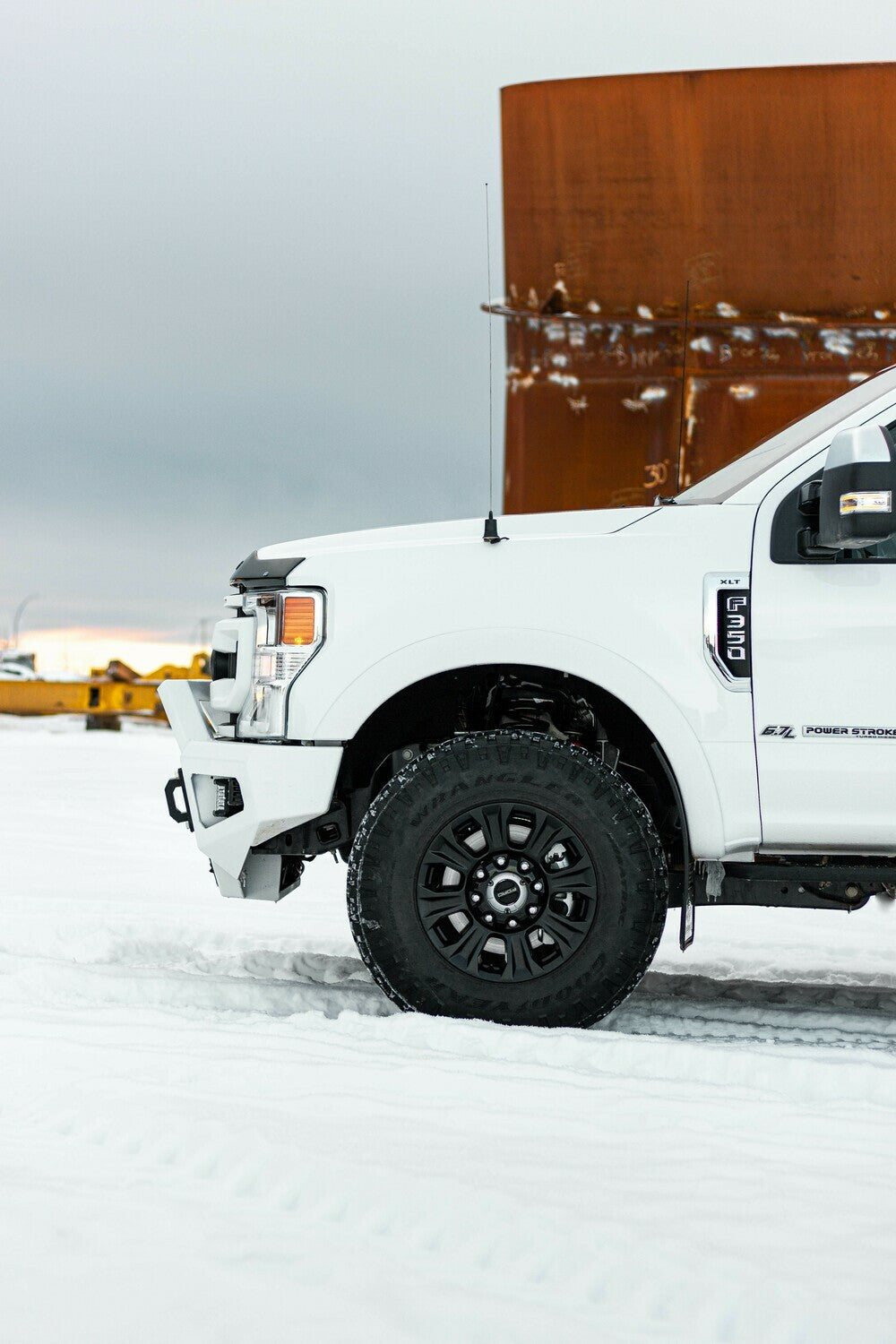 GRIDIRON 2017-2022 Ford F250-F550 Prerunner Winch Front Bumper