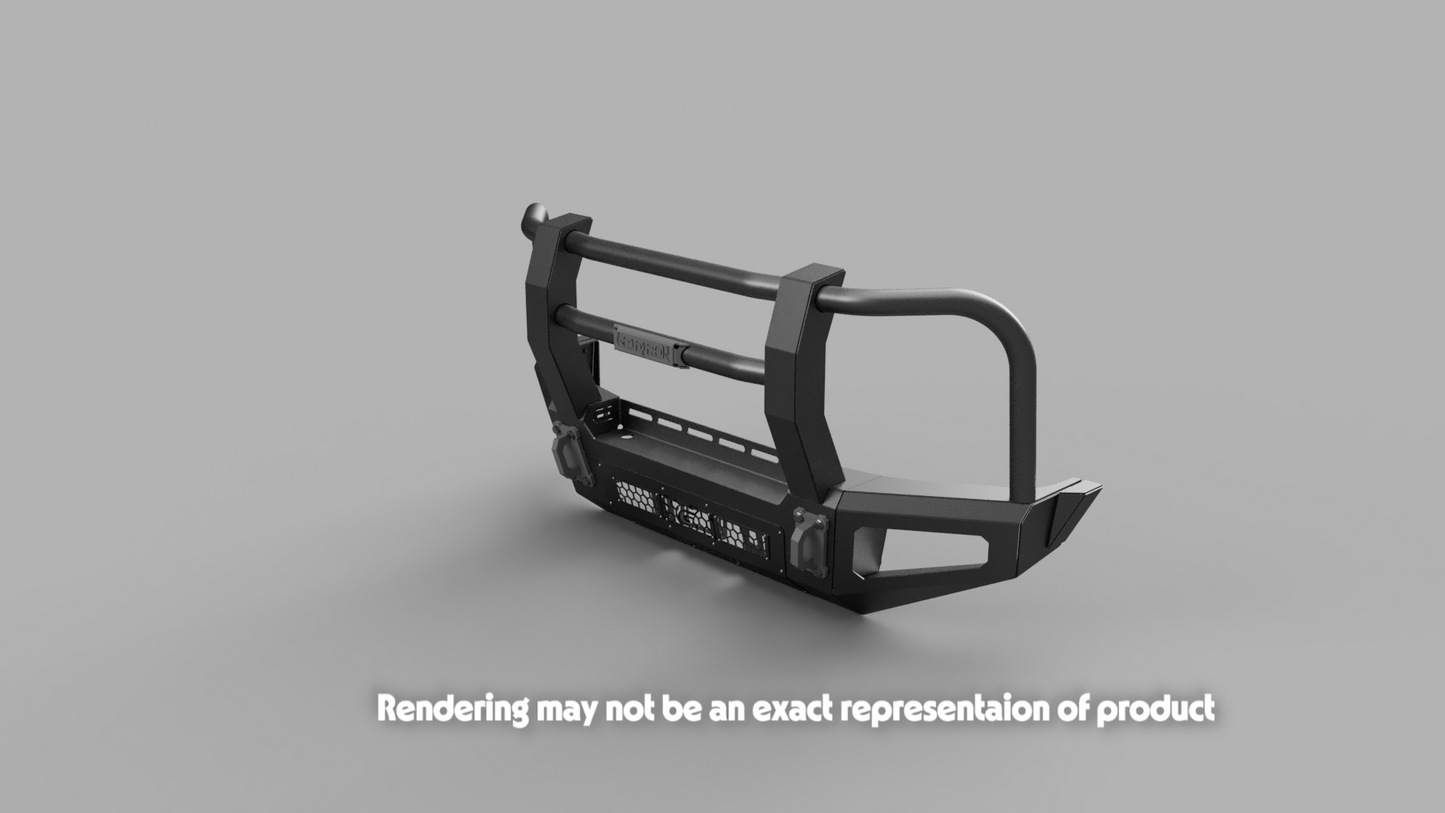 GRIDIRON 2018-2024 Ford Expedition Full Tube Winch Front Bumper