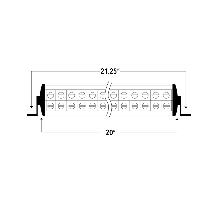 Speed Demon 20" Infinity Dual Row Light Bar