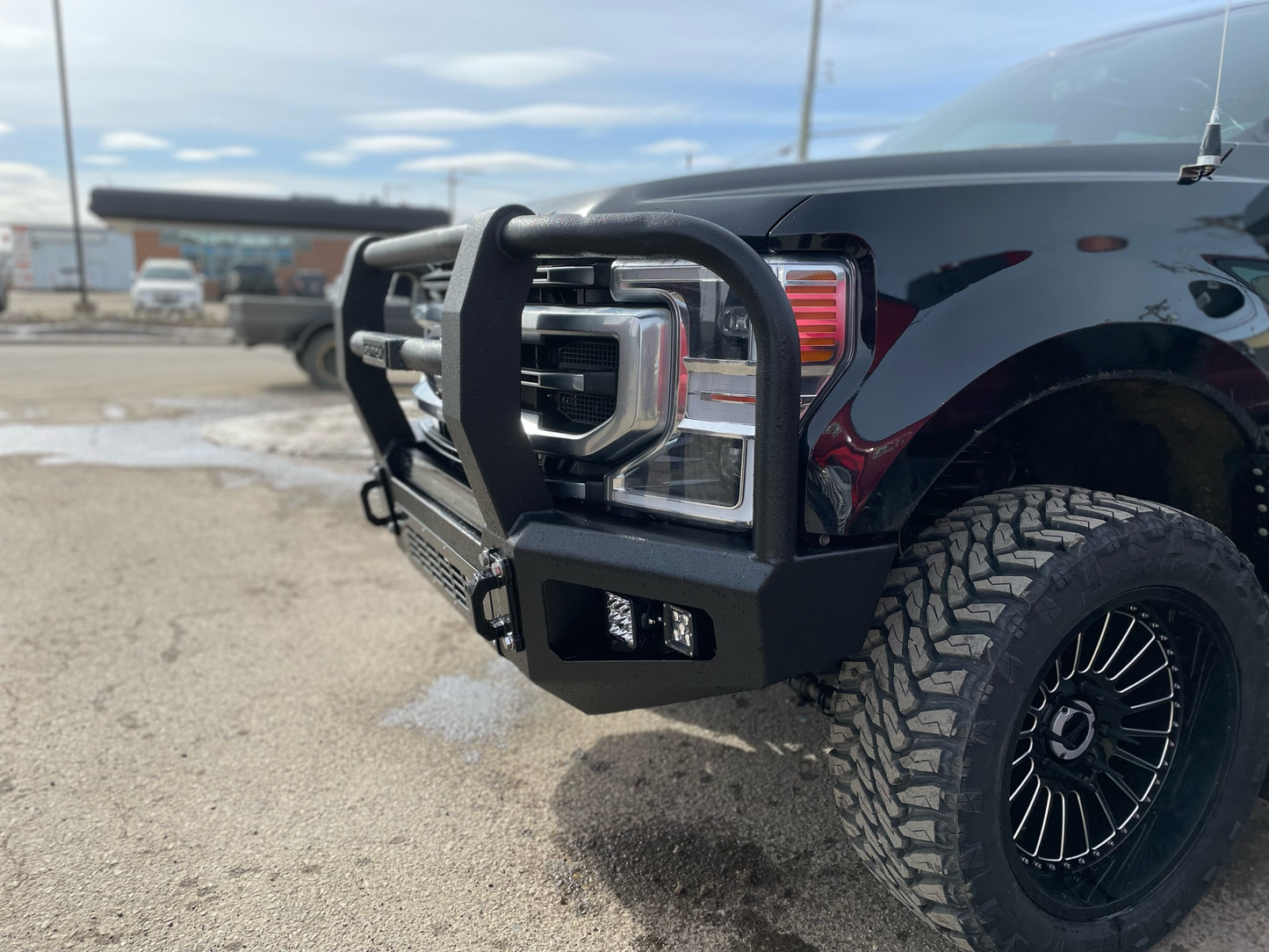 GRIDIRON 2017-2022 Ford F250-F550 Full Tube Front Bumper