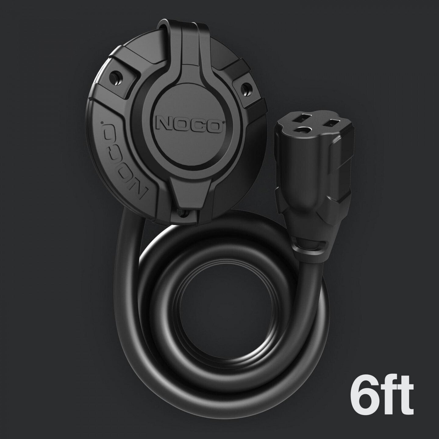 AC Port Plug With 6 Foot Extension Cord (Block Heater Cord)