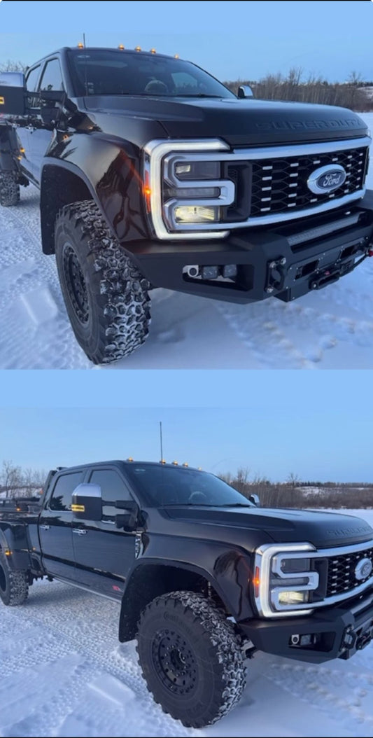 GRIDIRON 2023-2026 Ford F250-F550 Base Winch Front Bumper